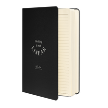 Load image into Gallery viewer, "Healing is not linear" Hardcover bound notebook