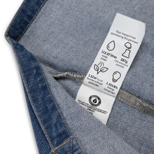 Load image into Gallery viewer, Living Authentically Out Loud organic denim tote bag