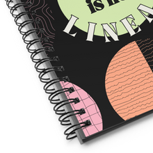 Load image into Gallery viewer, "Healing is not linear" Spiral notebook journal