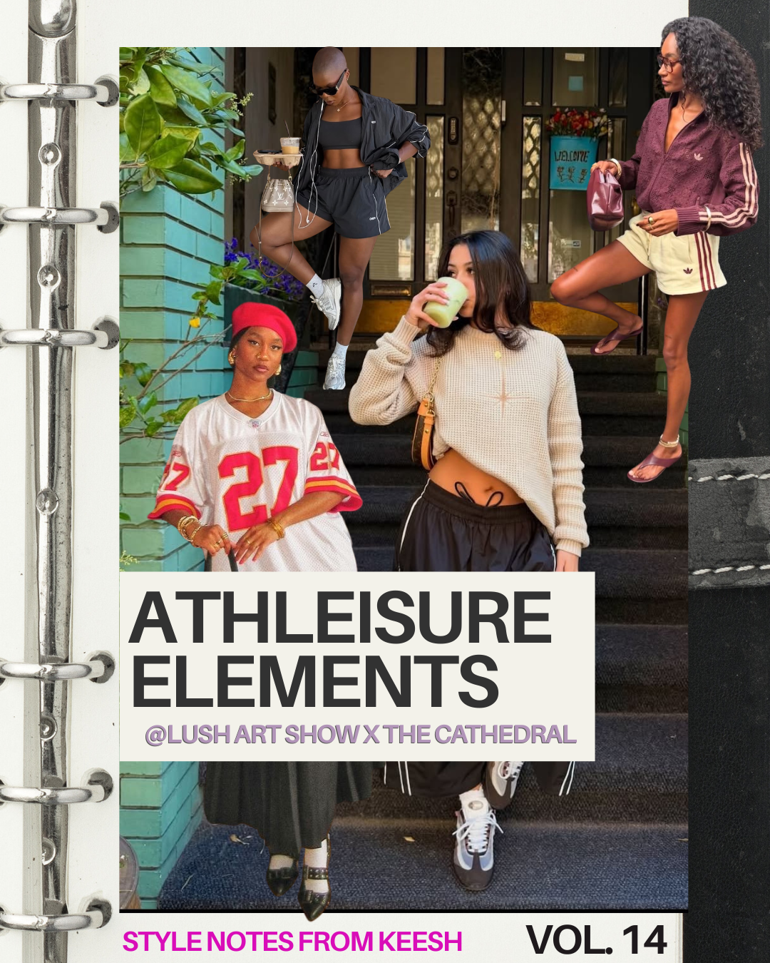 ATHLEISURE ELEMENTS @ LUSH Art Show x The Cathedral