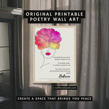 Load and play video in Gallery viewer, Positive and powerful original poems for self love, healing journeys, shadow work, inner child healing, inspirational quotes, divine feminine energy healing, motivational poems perfect for poetry lovers.
