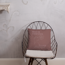 Load image into Gallery viewer, Original poetry created to inspire you to live your authentic truth! Beautiful designs and colors. A strategically placed accent can bring the whole room to life, and this pillow is just what you need to do that. What&#39;s more, the soft, machine-washable case with the shape-retaining insert is a joy to have long afternoon naps on.
