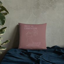 Load image into Gallery viewer, Original poetry created to inspire you to live your authentic truth! Beautiful designs and colors. A strategically placed accent can bring the whole room to life, and this pillow is just what you need to do that. What&#39;s more, the soft, machine-washable case with the shape-retaining insert is a joy to have long afternoon naps on.
