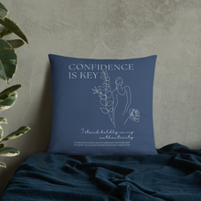 Load image into Gallery viewer, Original poetry created to inspire you to live your authentic truth! Beautiful designs and colors. A strategically placed accent can bring the whole room to life, and this pillow is just what you need to do that. What&#39;s more, the soft, machine-washable case with the shape-retaining insert is a joy to have long afternoon naps on.
