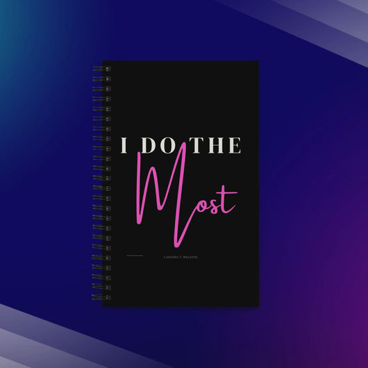 Original affirmations created to inspire you to live your authentic truth! Beautiful designs and colors. A safe space where you can journal, write down ideas, take notes or visualize/manifest. This custom wire-bound notebook will be a great daily companion whenever you need to put your thoughts down on paper!