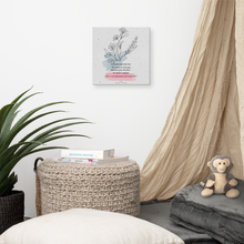 Load image into Gallery viewer, Original poetry created to inspire you to live your authentic truth! Beautiful designs and colors. Looking to add a little flair to your room or office? Look no further - this canvas print has a vivid, fade-resistant print that you&#39;re bound to fall in love with.
