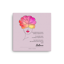 Load image into Gallery viewer, Original affirmations created to inspire you to live your authentic truth! Beautiful designs and colors. Looking to add a little flair to your room or office? Look no further - this canvas print has a vivid, fade-resistant print that you&#39;re bound to fall in love with.
