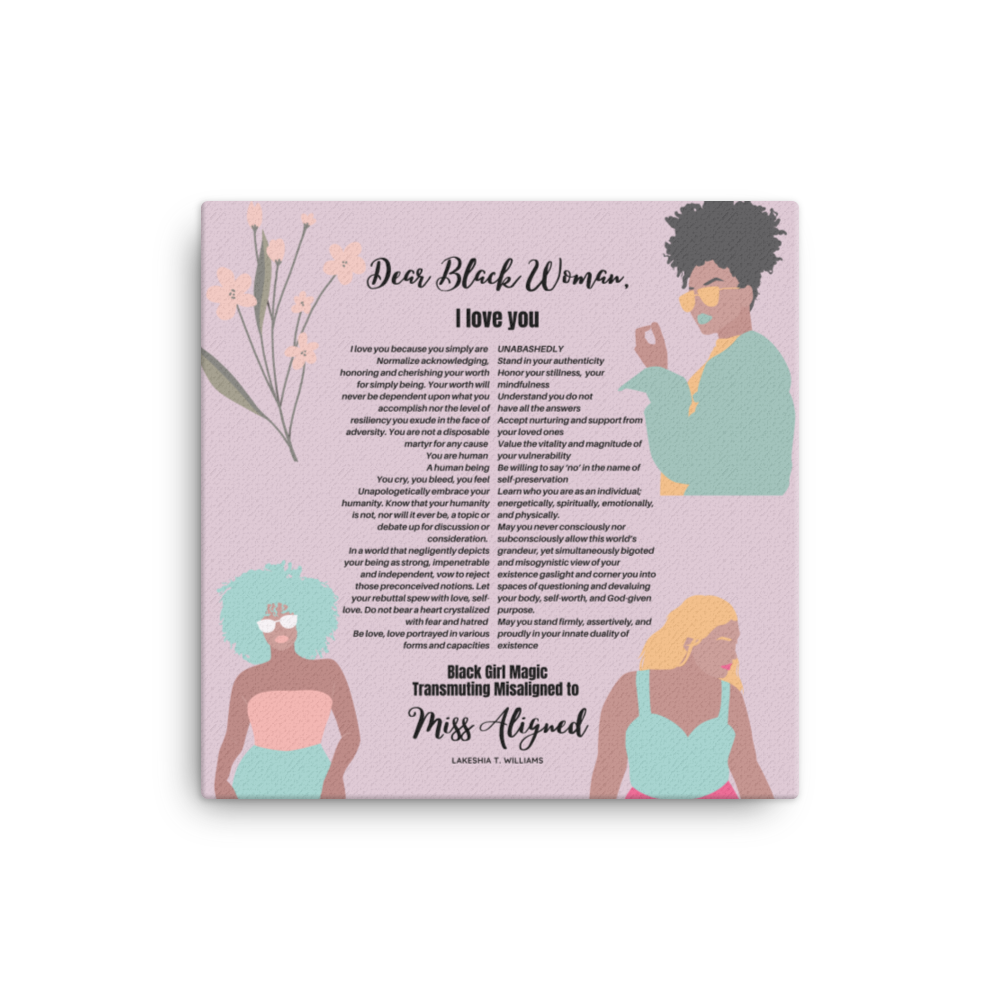 Original poetry created to inspire you to live your authentic truth! Beautiful designs and colors. Looking to add a little flair to your room or office? Look no further - this canvas print has a vivid, fade-resistant print that you're bound to fall in love with.