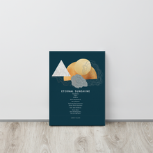 Load image into Gallery viewer, Original poetry created to inspire you to live your authentic truth! Beautiful designs and colors. Looking to add a little flair to your room or office? Look no further - this canvas print has a vivid, fade-resistant print that you&#39;re bound to fall in love with.
