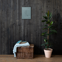 Load image into Gallery viewer, Original poetry created to inspire you to live your authentic truth! Beautiful designs and colors. Looking to add a little flair to your room or office? Look no further - this canvas print has a vivid, fade-resistant print that you&#39;re bound to fall in love with.
