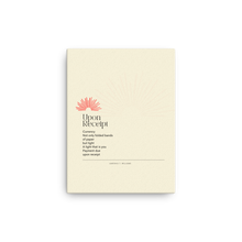 Load image into Gallery viewer, Original poetry created to inspire you to live your authentic truth! Beautiful designs and colors. Looking to add a little flair to your room or office? Look no further - this canvas print has a vivid, fade-resistant print that you&#39;re bound to fall in love with.
