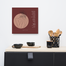 Load image into Gallery viewer, Original affirmations created to inspire you to live your authentic truth! Beautiful designs and colors. Looking to add a little flair to your room or office? Look no further - this canvas print has a vivid, fade-resistant print that you&#39;re bound to fall in love with.

