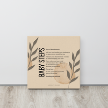 Load image into Gallery viewer, Original poetry created to inspire you to live your authentic truth! Beautiful designs and colors. Looking to add a little flair to your room or office? Look no further - this canvas print has a vivid, fade-resistant print that you&#39;re bound to fall in love with.
