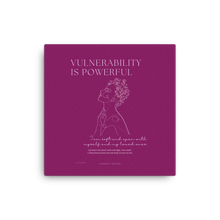 Load image into Gallery viewer, Original poetry created to inspire you to live your authentic truth! Beautiful designs and colors. Looking to add a little flair to your room or office? Look no further - this canvas print has a vivid, fade-resistant print that you&#39;re bound to fall in love with.
