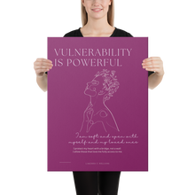 Load image into Gallery viewer, Original poetry created to inspire you to live your authentic truth! Beautiful designs and colors. Looking to add a little flair to your room or office? Look no further - this canvas print has a vivid, fade-resistant print that you&#39;re bound to fall in love with.

