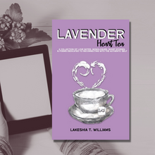Load image into Gallery viewer, &quot;Cotton Panties&quot; Lavender Heart Tea Collection Throw Blanket
