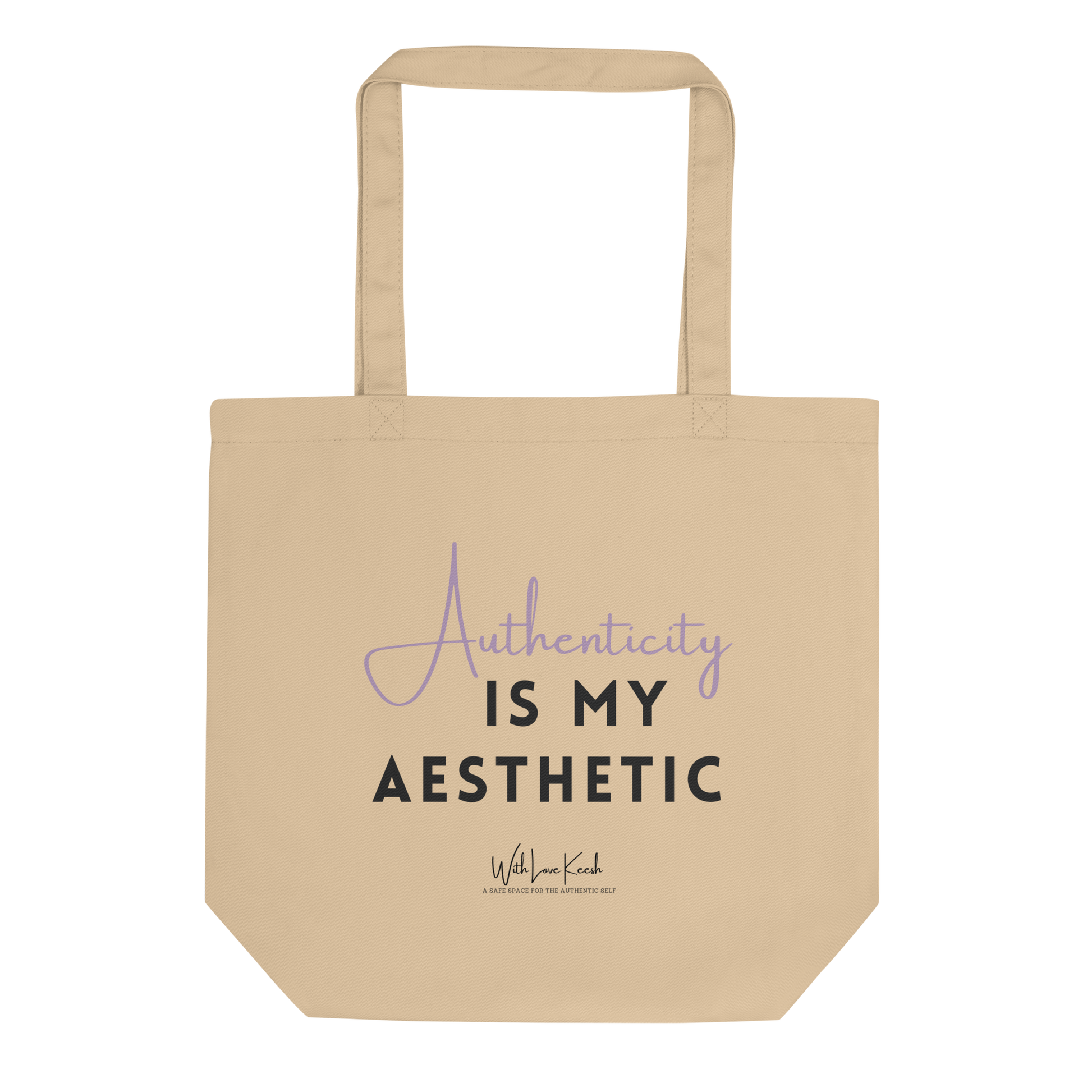 Original affirmations created to inspire you to live your authentic truth! Beautiful designs and colors. Say goodbye to plastic and bag your goodies in this organic cotton tote bag. There’s more than enough room for groceries, books, and anything in between.