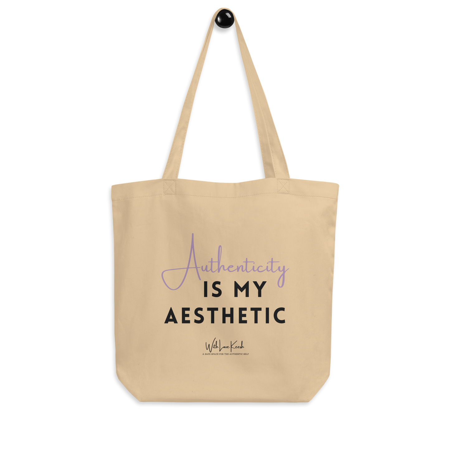 Original affirmations created to inspire you to live your authentic truth! Beautiful designs and colors. Say goodbye to plastic and bag your goodies in this organic cotton tote bag. There’s more than enough room for groceries, books, and anything in between.