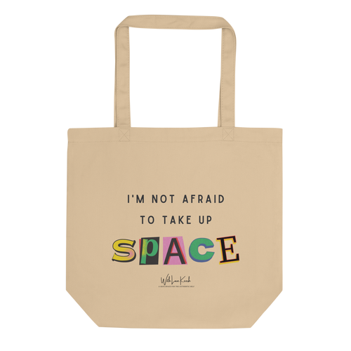 Original affirmations created to inspire you to live your authentic truth! Beautiful designs and colors. Say goodbye to plastic and bag your goodies in this organic cotton tote bag. There’s more than enough room for groceries, books, and anything in between.