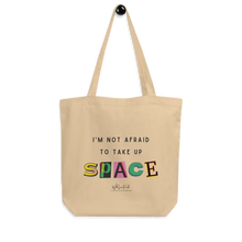 Load image into Gallery viewer, Original affirmations created to inspire you to live your authentic truth! Beautiful designs and colors. Say goodbye to plastic and bag your goodies in this organic cotton tote bag. There’s more than enough room for groceries, books, and anything in between.
