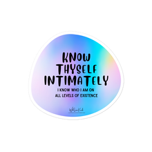 Load image into Gallery viewer, Original affirmations created to inspire you to live your authentic truth! Beautiful designs and colors. Any item can be exciting with a fun sticker! Add a little extra motivation and joy to your life with these durable vinyl stickers. They will serve as a perfect reminder to live your life to the fullest.&#39;
