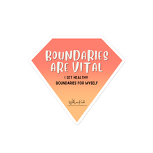 Load image into Gallery viewer, Original affirmations created to inspire you to live your authentic truth! Beautiful designs and colors. Any item can be exciting with a fun sticker! Add a little extra motivation and joy to your life with these durable vinyl stickers. They will serve as a perfect reminder to live your life to the fullest.
