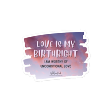 Load image into Gallery viewer, Original affirmations created to inspire you to live your authentic truth! Beautiful designs and colors. Any item can be exciting with a fun sticker! Add a little extra motivation and joy to your life with these durable vinyl stickers. They will serve as a perfect reminder to live your life to the fullest.
