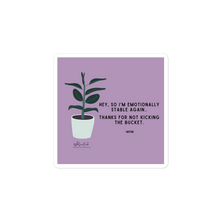 Load image into Gallery viewer, Original poetry created to inspire you to live your authentic truth! Beautiful designs and colors. These stickers are printed on durable, high opacity adhesive vinyl which makes them perfect for regular use, as well as for covering other stickers or paint. The high-quality vinyl ensures there are no bubbles when applying the stickers.
