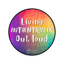 Load image into Gallery viewer, Original affirmations created to inspire you to live your authentic truth! Beautiful designs and colors. Any item can be exciting with a fun sticker! Add a little extra motivation and joy to your life with these durable vinyl stickers. They will serve as a perfect reminder to live your life to the fullest.
