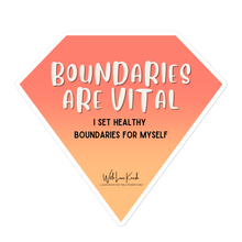 Load image into Gallery viewer, Original affirmations created to inspire you to live your authentic truth! Beautiful designs and colors. Any item can be exciting with a fun sticker! Add a little extra motivation and joy to your life with these durable vinyl stickers. They will serve as a perfect reminder to live your life to the fullest.
