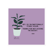 Load image into Gallery viewer, Original poetry created to inspire you to live your authentic truth! Beautiful designs and colors. These stickers are printed on durable, high opacity adhesive vinyl which makes them perfect for regular use, as well as for covering other stickers or paint. The high-quality vinyl ensures there are no bubbles when applying the stickers.
