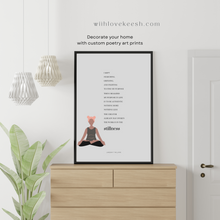 Load image into Gallery viewer, Positive and powerful original poems for self love, healing journeys, shadow work, inner child healing, inspirational quotes, divine feminine energy healing, motivational poems perfect for poetry lovers

