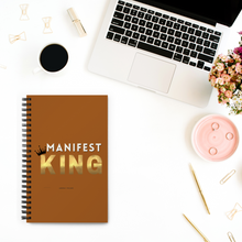 Load image into Gallery viewer, Original affirmations created to inspire you to live your authentic truth! Beautiful designs and colors. A safe space where you can journal, write down ideas, take notes or visualize/manifest. This custom wire-bound notebook will be a great daily companion whenever you need to put your thoughts down on paper!

