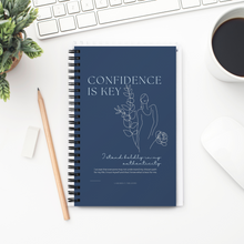 Load image into Gallery viewer, Self Love Self help boundaries journal with love keesh A safe space where you can journal, write down ideas, take notes or visualize/manifest. This custom wire-bound notebook will be a great daily companion whenever you need to put your thoughts down on paper
