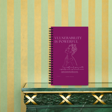 Load image into Gallery viewer, Self Love Self help boundaries journal with love keesh A safe space where you can journal, write down ideas, take notes or visualize/manifest. This custom wire-bound notebook will be a great daily companion whenever you need to put your thoughts down on paper
