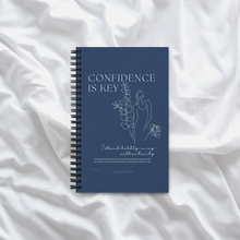 Load image into Gallery viewer, Self Love Self help boundaries journal with love keesh A safe space where you can journal, write down ideas, take notes or visualize/manifest. This custom wire-bound notebook will be a great daily companion whenever you need to put your thoughts down on paper
