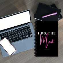 Load image into Gallery viewer, Original affirmations created to inspire you to live your authentic truth! Beautiful designs and colors. A safe space where you can journal, write down ideas, take notes or visualize/manifest. This custom wire-bound notebook will be a great daily companion whenever you need to put your thoughts down on paper!
