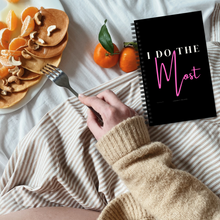 Load image into Gallery viewer, Original affirmations created to inspire you to live your authentic truth! Beautiful designs and colors. A safe space where you can journal, write down ideas, take notes or visualize/manifest. This custom wire-bound notebook will be a great daily companion whenever you need to put your thoughts down on paper!
